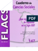 Torres Rivas, Edelberto y Gomáriz Moraga, Enrique - ¿Qué Significa Ser de Izquierda en El Siglo XXI?