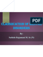 Classification of Mental Illness