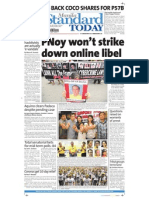 Manila Standard Today - Saturday (October 6, 2012) Issue