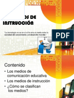 Medios de Instrucción