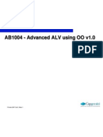 Ab1004 - Advanced Alv Using Oo V1.0: India Sap Coe, Slide 1