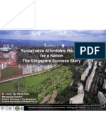 Sustainable Affordable Housing For A Nation The Singapore Success Story