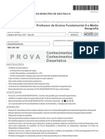 Prova G07 Tipo 001