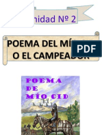 Poema Del Mío Cid o El Campeador