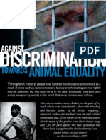 Reject Discrimination, Embrace Animal Equality