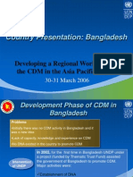 CDM Bangladesh Presentation