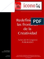 Redefiniendo Las Fronteras de La Creatividad. Actas Del II Congreso Publiradio.