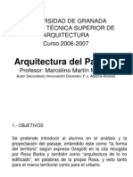 Arquitectura Del Paisaje