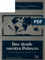 Celam - Dar Desde Nuestra Pobreza