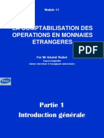 La Comptabilisation Des Operations en Monnaies Etrangeres