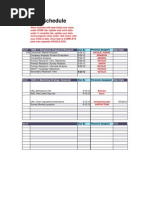 Project Schedule: TASK 1: Situational Analysis & Research Start Date