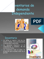 Inventarios de Demanda Independiente