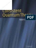 Griffiths Consistent Quantum Theory