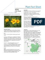 Smooth Oxeye: Heliopsis Helianthoides (L.) Sweet - Plant Fact Sheet - Plant Materials Center, Beltsville, MD