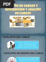 Diseño de Cargos y Descripcion y Analisis de Cargos