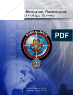 US Defense Threat Reduction Agency/Joint Science and Technology Office "Chemical, Biological, Radiological Technology Survey - Biosurveillance".