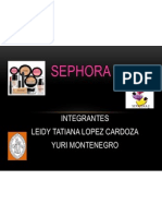 SEPHORA Diapositivas