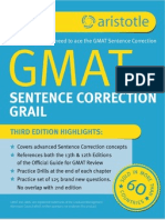 Aristotle Prep GMAT Sentence Correction Grail 3rd Edition Sample