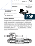 Functional Description: HA 5115 8/2005 Proportional Directional Control Valves