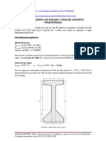 Memoria de Calculo Puente Vigas I Postensadas Wilson Jaime