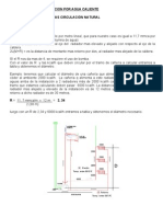 Calculo de Cañerias para Calefaccion