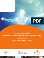 EHR-Patient Safety Report