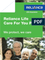 Reliance Life Care For You Plan: We Protect, We Care