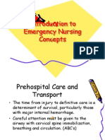 Introduction To Emergency Nursing