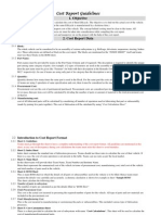 Cost Report Format - Efficycle 2012