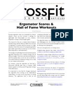 CrossFit Journal 04 02 Erg Scores Hof Workouts