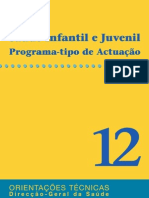 Saúde Infantil e Juvenil - Programa-Tipo de Actuação