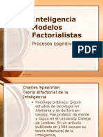 Inteligencia Modelos Factoriales