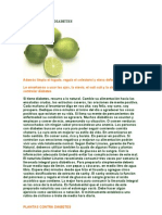 Limon Contra Diabetes