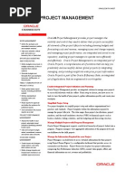 Data Sheet Project Management