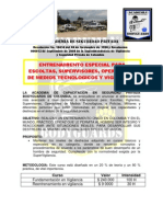 Brochure Curso Vigilancia Academia Bodyguards Bosa