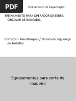 Treinamento - Serra Circular de Bancada