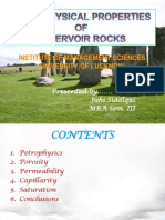 Petrophysical Properties of Reservoir Rocks