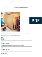 Folding Workbench Plans