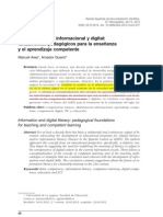 Alfin Fundamentos Pefagógicos para La Enseñanza y El Aprendizaje Competente - Manuel Area 2012