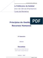 Sebenta de Princípios de Gestão de Recursos Humanos