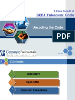 Powerpoint Template: Sebi Takeover Code