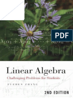 Linear Algebra - Challenging Problems For Students - Fuzhen Zhang