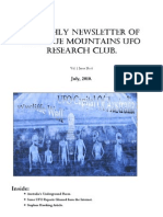 The Blue Mountains UFO Research Club Newsletter - July 2010