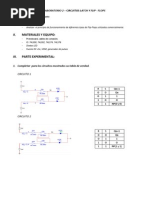 Informe N°2 Latch y Flip Flop