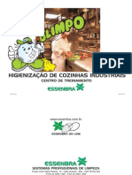 Higienizacao de Cozinhas Industriais