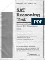 SAT Test 11