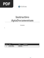 Instructivo ApiaDocumentum