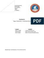 Investigacion - Comisiones y Consignaciones