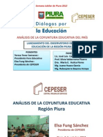 Análisis de La Coyuntura Educativa