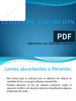 Lentes de Absorción